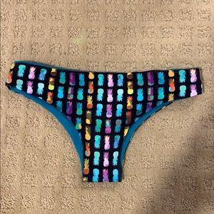 San Lorenzo Multicolor Pineapple Bikini Bottom